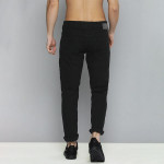 "Men Black Slim Fit Stretchable Jeans "